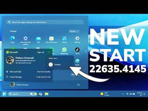 New Windows 11 Build 22635.4145 – More Start Menu UI Changes, New Windows Spotlight and Fixes (Beta)