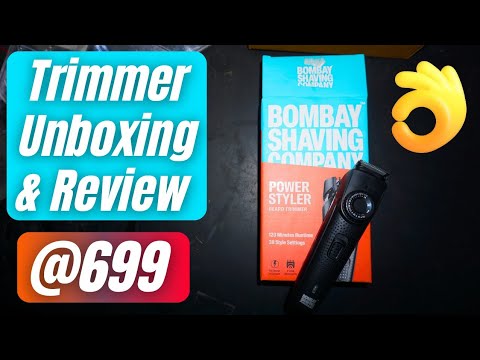 Bombay Shaving Trimmers | BSW Trimmer Unboxing | Cheap Trimmer For Man | Best Trimmers under 800