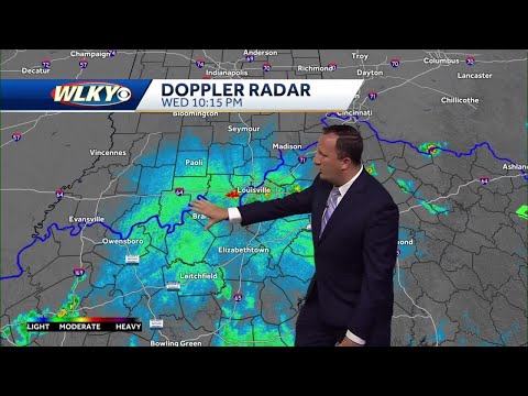 Drying out overnight, lower humidity Thursday