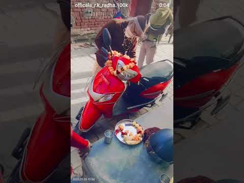 Baba ki kripa se aaj mujhmein per nai scooty I#trending video#Jatin Bhan dhare ki#my YouTube