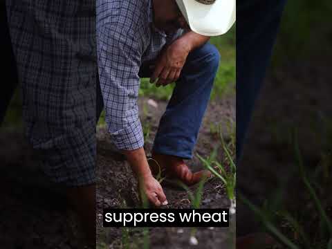 COVERED in soil 🔥#shorts #agriculture #mulching