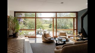 Thumbnail for the video "A live electronic music performance by the owner of a mid-century house in Cornwall, now for sale" from The Modern House & Inigo