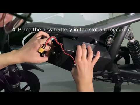 Replacing the battery for AMA005931