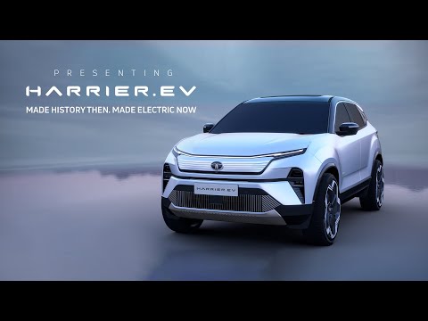 TATA HARRIER.EV - Made history then. Made electric now.