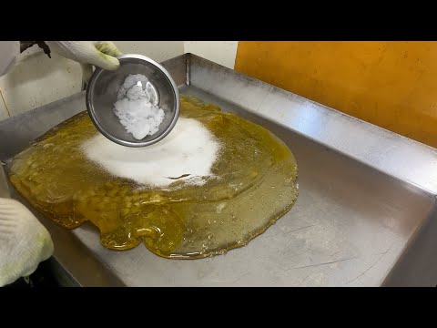【製造動画】レモン塩飴の作り方 / How to make candy / Kyoto / Japan / Salty lemon / lemon&salt