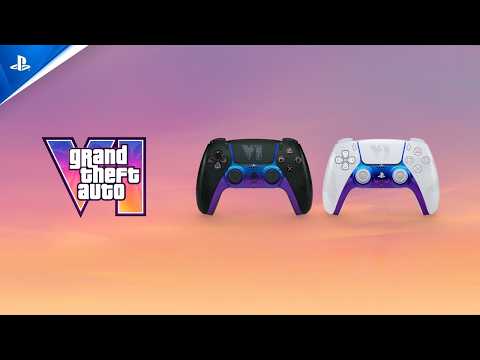 GTA 6 Limited Edition DualSense Controllers for PS5 — video thumbnail from GTA Series Videos