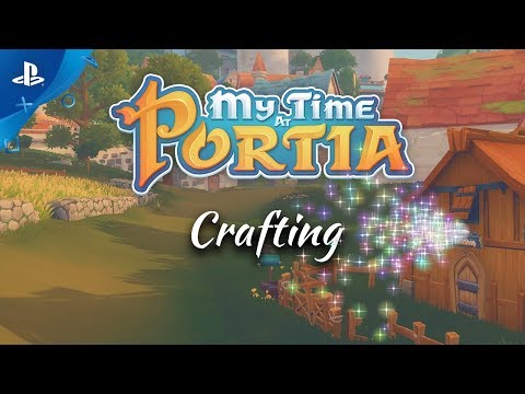 My Time At Portia - Crafting Trailer | PS4