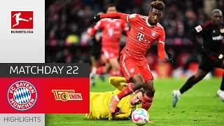 FC Bayern München — Union Berlin 3-0 | Highlights | Matchday 22 – Bundesliga 2022/23