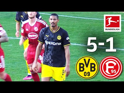 Haller Comeback & Malen Brace | Borussia Dortmund vs. Fortuna Düsseldorf 5-1 | Highlights