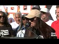WATCH: AFL-CIO President Liz Shuler and other union leaders speak in Los Angeles at Labor Day event  - 32:02 min - News - Video