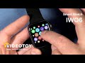 Часы Smart Watch IWO 6 полный обзор интерфейса 0+