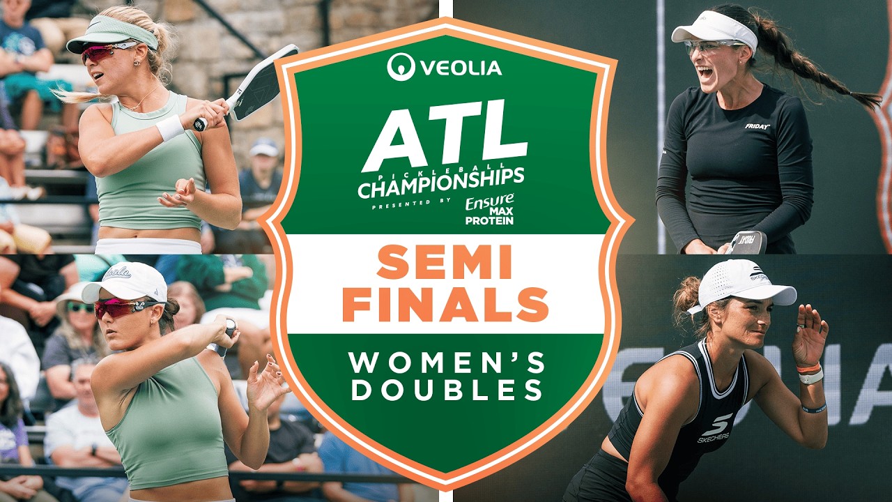 Waters/Bright v Rohrabacher/Parenteau at the Veolia Atlanta Pickleball Championships
