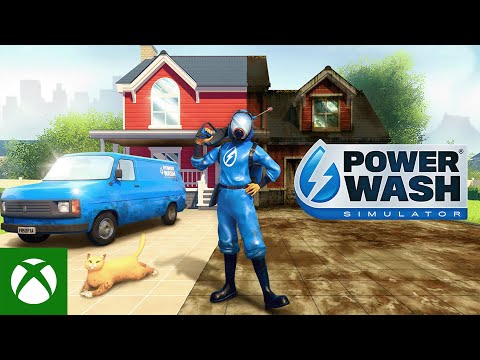 PowerWash Simulator Blue Skies Trailer | Available on Xbox and Xbox Game Pass