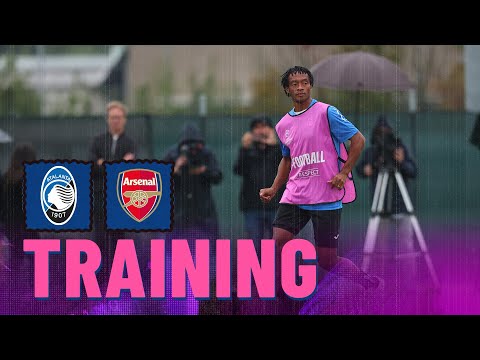 UCL Atalanta-Arsenal | L’allenamento della vigilia