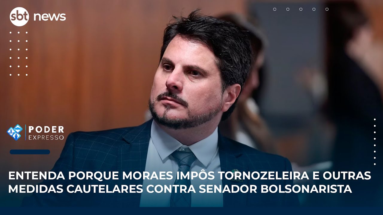 Entenda porque Moraes impôs tornozeleira e outras sanções a senador bolsonarista | SBT News