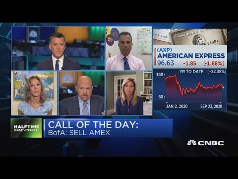 American Express downgraded to sell at Bank of America