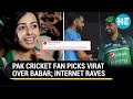 Pakistani Woman Fan's Dual Flags and Virat Kohli Love Steals the Internet Spotlight