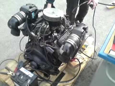 Mercury Mercruiser V6 Engine - YouTube alternator wiring diagram chevy 350 