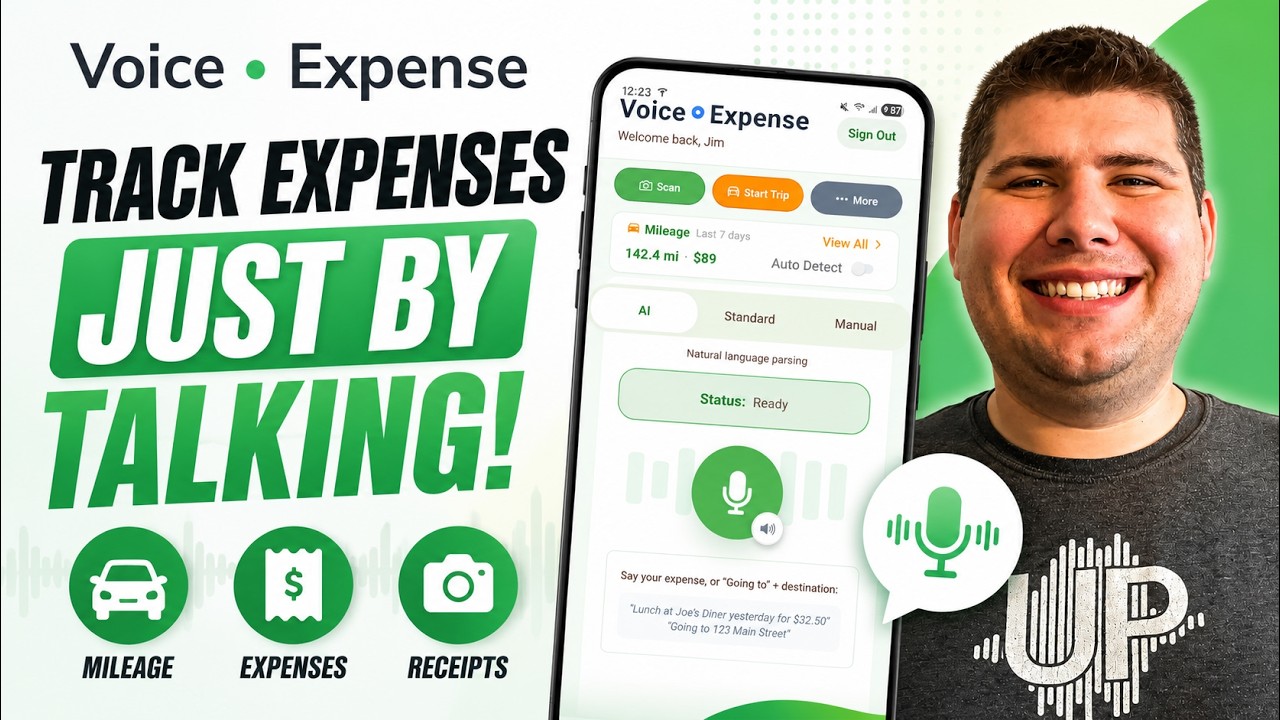 This AI App Saves Uber Drivers HOURS (VoiceExpense Review)