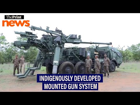 Mounted Gun System (MGS)- indigenously developed under DRDO's leadership