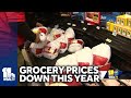 Groceries cheaper this Thanksgiving compared to last year