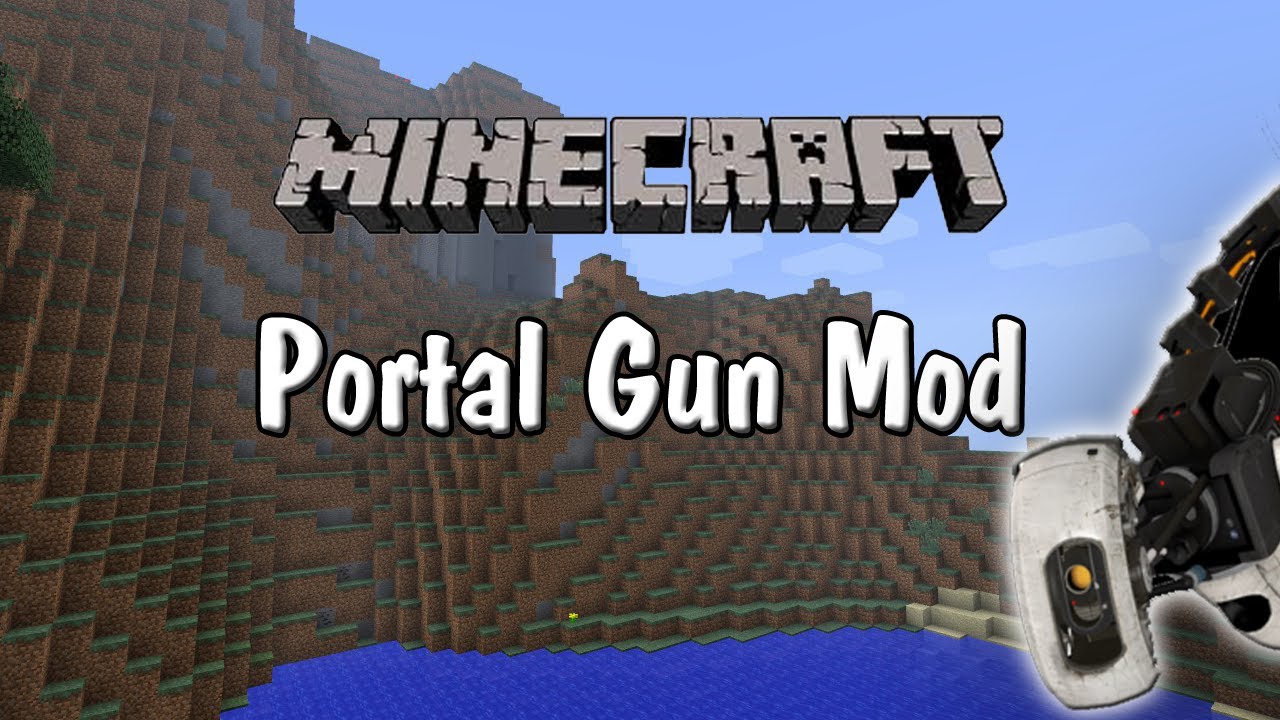 Minecraft Portal Gun Mod Test Youtube 9023