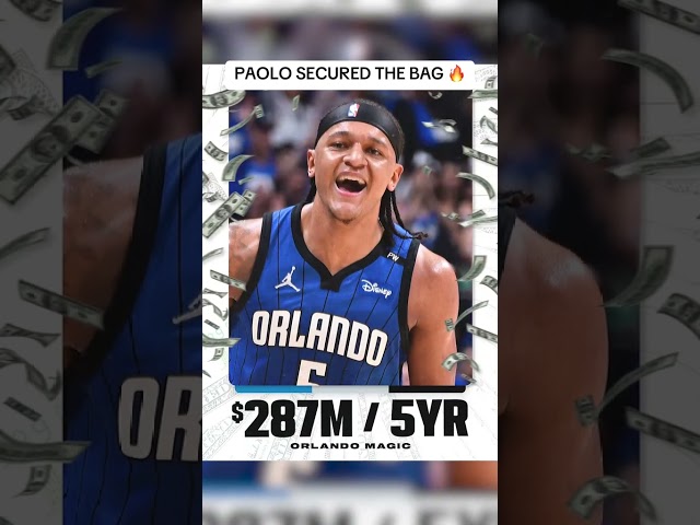 Banchero agrees to a 5-year/$287M extension 💰