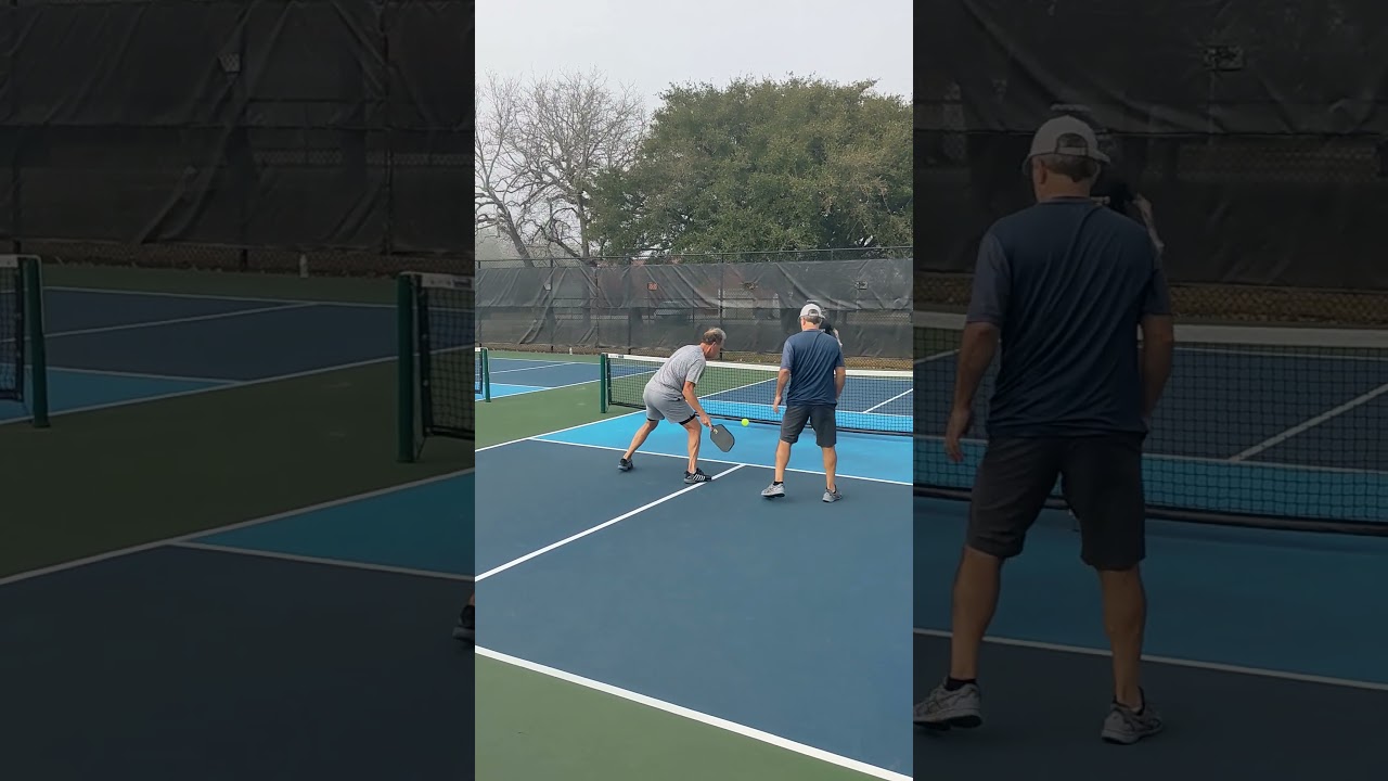 resetting for a big finish #pickleballdoubles #tennis #pickleballrocks