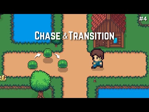 Enemy Chase & Animation Transitions in 2D RPG GAME with UNITY & C#