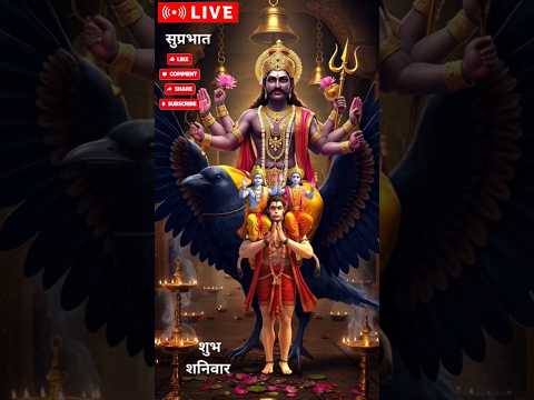 #shubh shaniwar 🌺 | शनिदेव की आराधना से दूर हों परेशानियाँ | shani dev puja #shanidev #bhakti