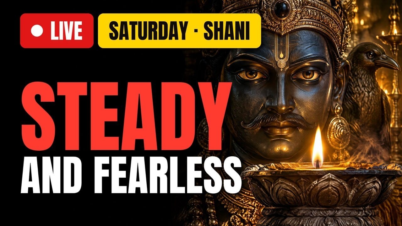 Saturday Shani Mantras to Release Fear & Build Steady Strength · Morning Prayers