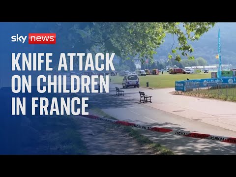 Children attacked by knifeman in Annecy