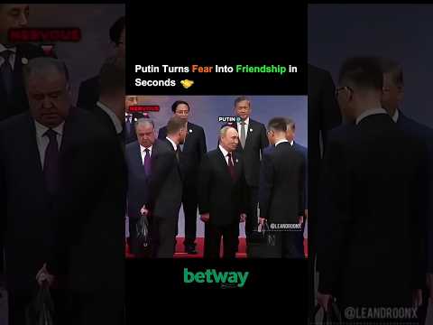 Putin Turns Fear Into Friendship in Seconds || friendship with Russia 🤝 || #shortsfeed #shorts