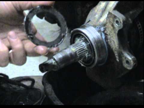 Polaris Scrambler 500 4x4 -- Front Hub Work - YouTube hisun 500 wiring diagram 