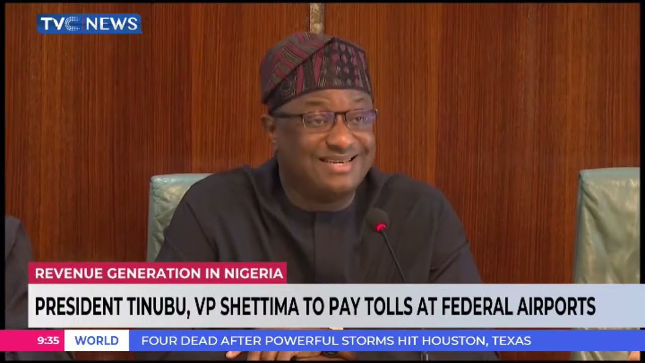 President Tinubu, VP Shettima To Pay Tolls At Federal Airport