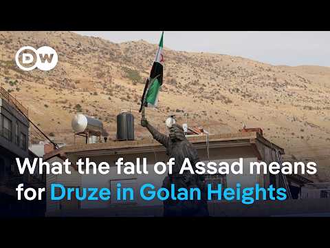 Druze communities in the Golan Heights celebrate Assad's fall | DW News