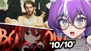 I Reacted To The Newest V-Tuber Songs!