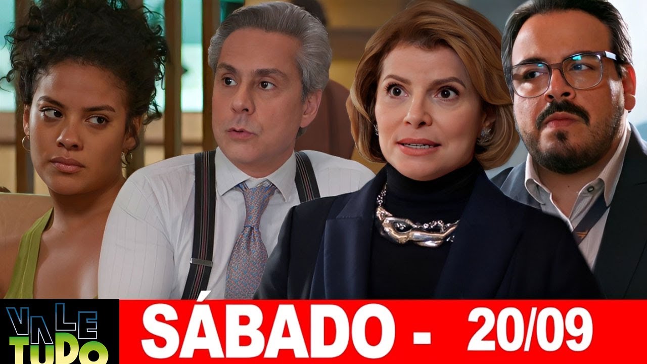 VALE TUDO | Capitulo de hoje | Sábado (20/09/2025) RESUMÃO