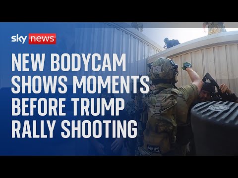 New bodycam footage of police reaction to Donald Trump assassination attempt