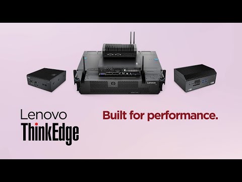 Discover the unparalleled security features embedded in the Lenovo ThinkEdge series