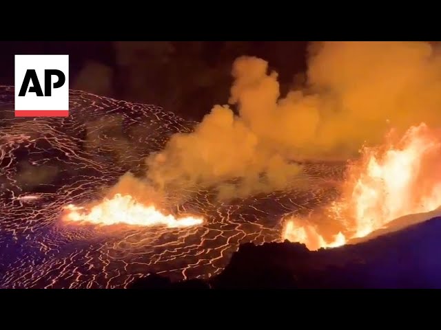 世界最活躍火山之一！夏威夷第2大火山再次爆發 熔岩狂噴80公尺高