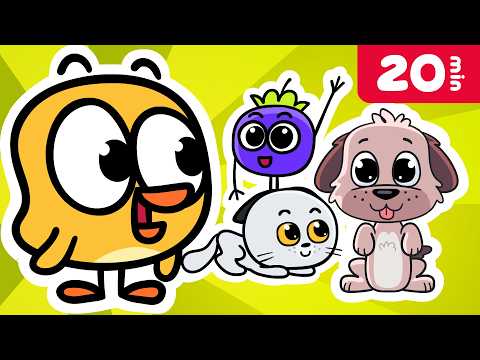 Kaczuszki | Bobasy TV | Piosenki Dla Dzieci - Zestaw 20 Minut