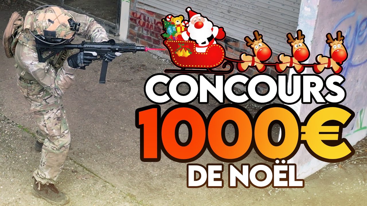 AIRSOFT FRANCE 🇫🇷 : 1000 EUROS DE RÉPLIQUES À GAGNER POUR NOËL (CONCOURS)