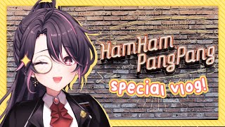 I went to the Project Moon cafe in Korea! 🥪 [햄햄팡팡 HamHamPangPang vlog]