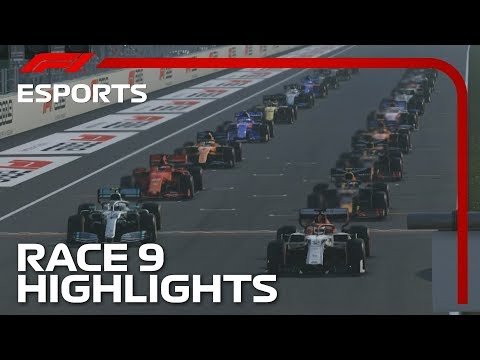 F1 Esports Pro Series 2019: Race Nine Highlights
