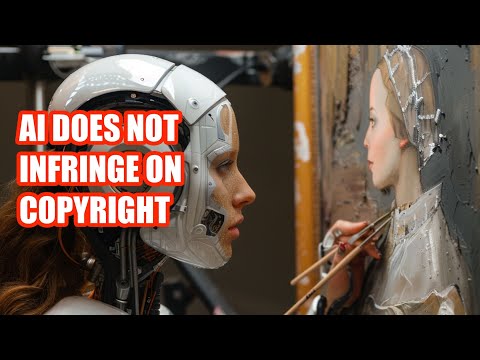 ⚠️ NO, AI does NOT infringe on COPYRIGHT‼️ (in my opinion)