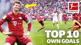 Unluckiest Bloopers & More • Top 10 Own Goals 2021/22 So Far