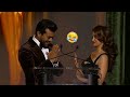 Ram Charan Steals the Show: Fun Moments with Hollywood Anchor at HCA Awards Presentation