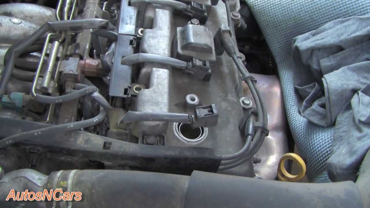 TOYOTA SIENNA 1999 2003 SPARK PLUGS REPLACEMENT - YouTube honda spark plug wire diagram 