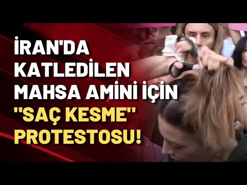 PROTESTO İÇİN SAÇLARINI KESTİLER!